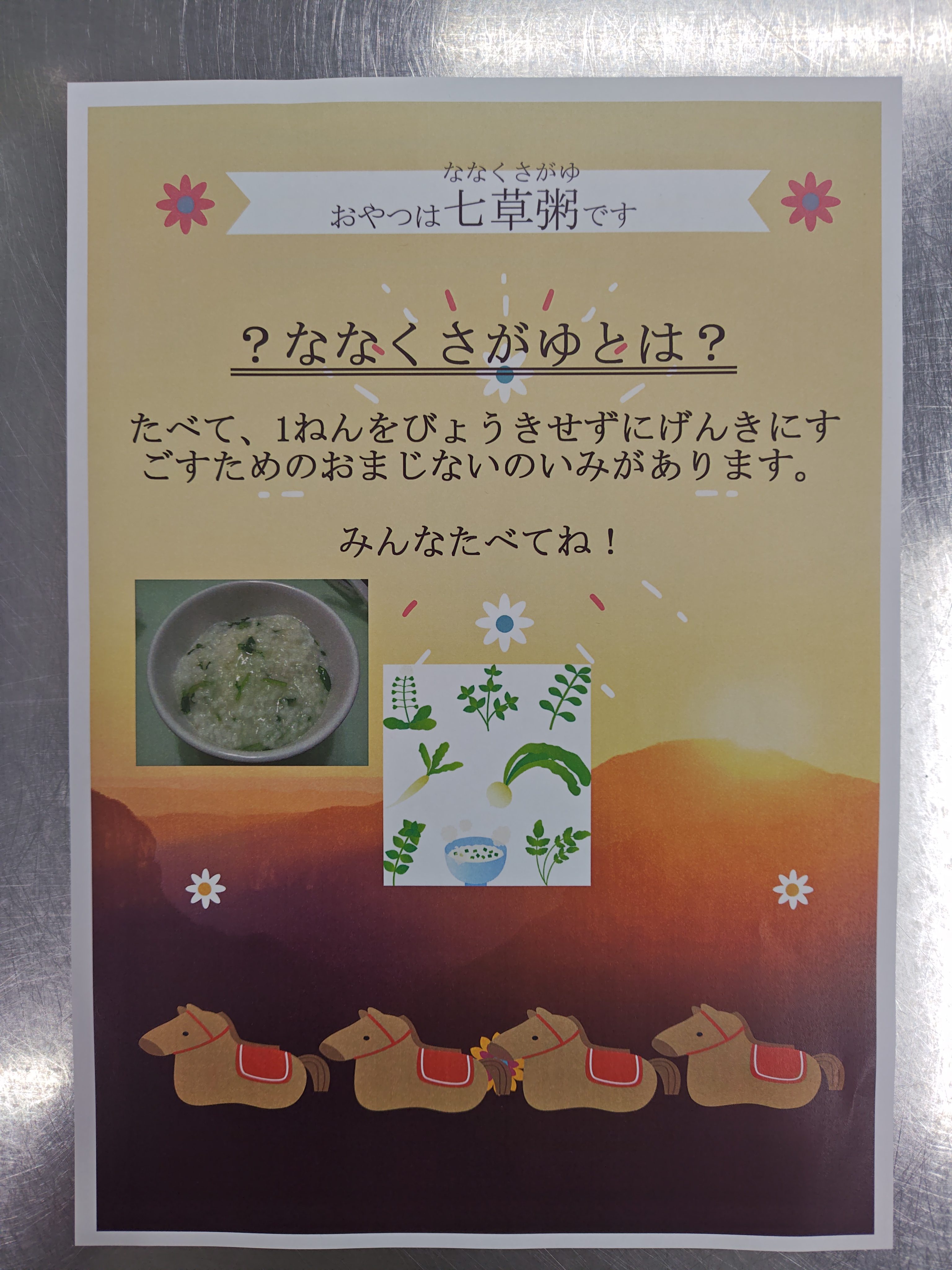 2026年1月7日　食育内容