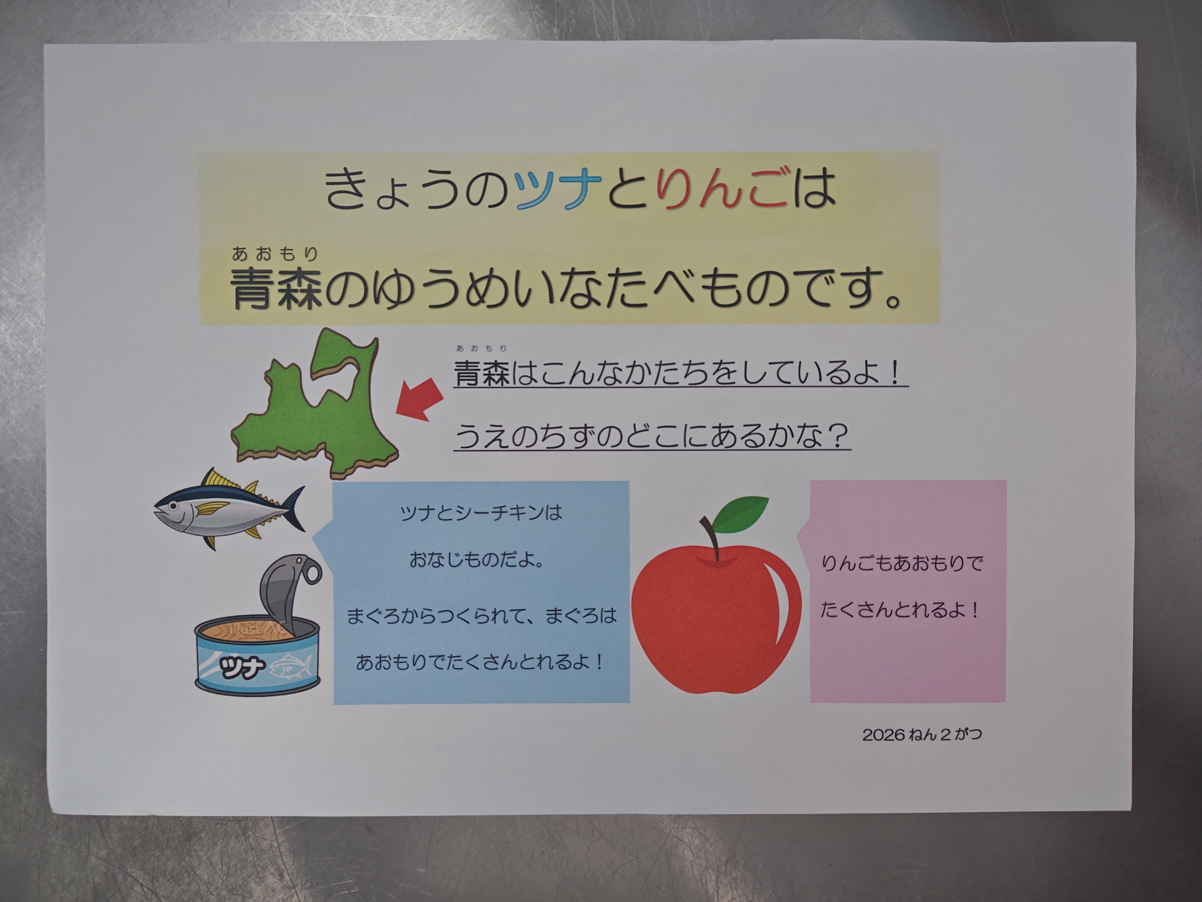 2026年2月20日　食育内容
